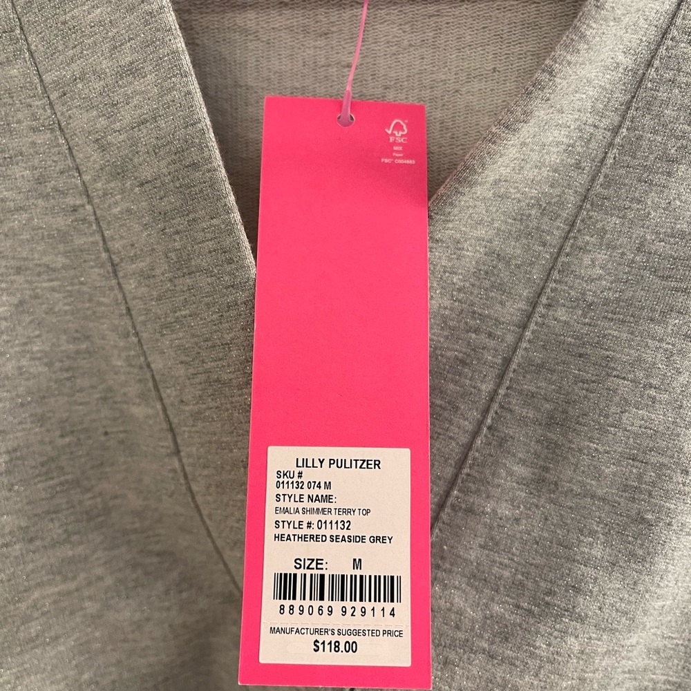 Lily Pulitzer 🩷 Light-Weight Sweat Shirt